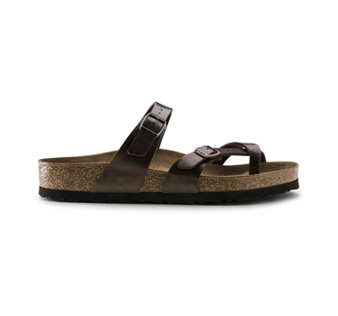 BIRKENSTOCK MAYARI WIDE FIT IN TOFFEE