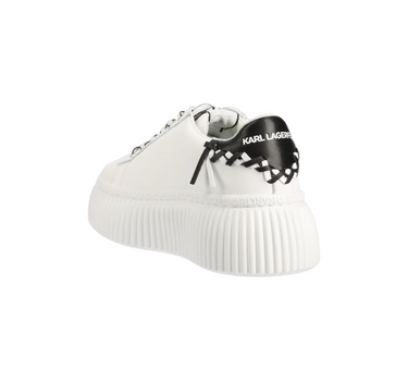 KARL LAGERFELD KREEPER LOW CORNELLY SIGNIA STITCH TRAINERS