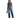 DKNY HR MODERN WIDE LEG JEANS