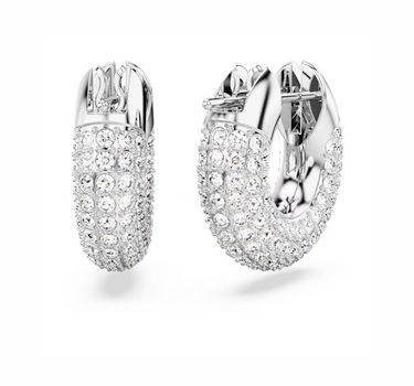 SWAROVSKI DEXTERA HOOP EARRINGS