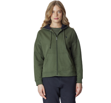 US POLO ASSN WOMEN ODET ZIP UP HOODIE