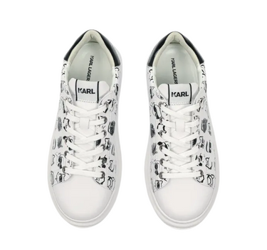 KARL LAGERFELD KAPRI TWIN GRAFFITI SNEAKERS