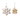 SWAROVSKI ANNUAL EDITION FESTIVE 3D ORNAMENT SET 2026