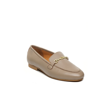 STEVE MADDEN LEATHER CATAREENA LOAFERS