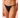 LA VIE EN ROSE ADJUSTABLE MICROFIBRE STRING PANTY