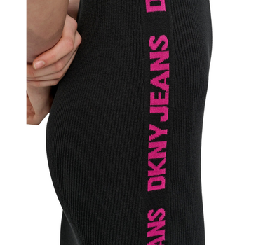 DKNY WOMEN SIDE LOGO MIDI TANK SWEATER DRESS