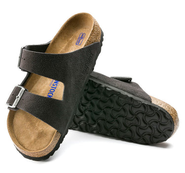 BIRKENSTOCK ARIZONA SFB NARROW FIT IN GREY