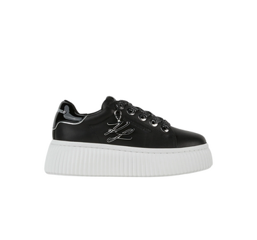 KARL LAGERFELD KREEPER LOW AUTOGRAPH KEYRING TRAINERS
