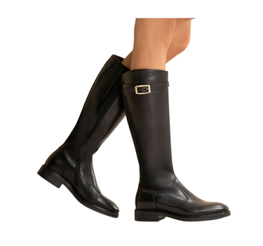 NERO GIARDINI LEATHER BOOTS