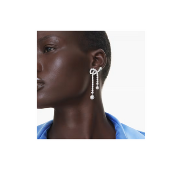 SWAROVSKI MATRIX DROP EARRINGS