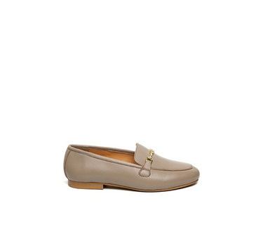 STEVE MADDEN LEATHER CATAREENA LOAFERS