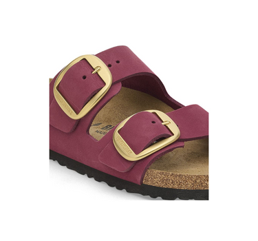 BIRKENSTOCK ARIZONA BIG BUCKLE NUBUCK LEATHER NARROW FIT