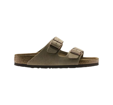 BIRKENSTOCK ARIZONA SOFT FOOTBED SUEDE LEATHER NARROW FIT
