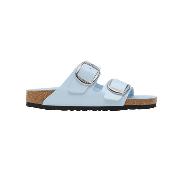 BIRKENSTOCK ARIZONA BIG BUCKLE NATURAL LEATHER NARROW FIT