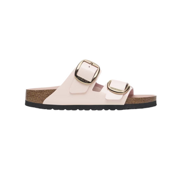 BIRKENSTOCK ARIZONA BIG BUCKLE NATURAL LEATHER - NARROW FIT