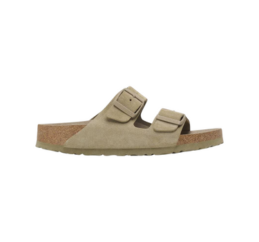 BIRKENSTOCK ARIZONA SOFT FOOTBED SUEDE LEATHER NARROW FIT