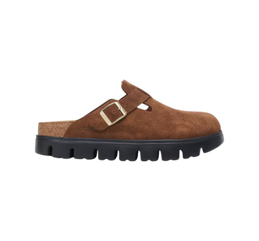 BIRKENSTOCK BOSTON CHUNKY SUEDE LEATHER NARROW FIT