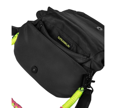 D.FRANKLIN WOMENS BOMB FLAP CROSS BODY BAG