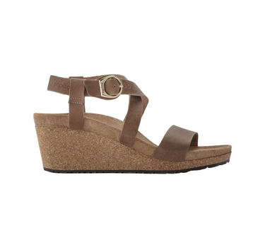 BIRKENSTOCK SIBYL RING BUCKLE OILED LEATHER NARROW FIT