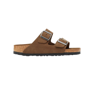 BIRKENSTOCK ARIZONA SOFT FOOTBED SUEDE LEATHER NARROW FIT