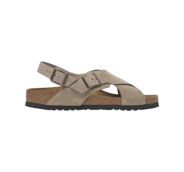 BIRKENSTOCK TULUM SOFT FOOTBED NUBUCK LEATHER NARROW FIT