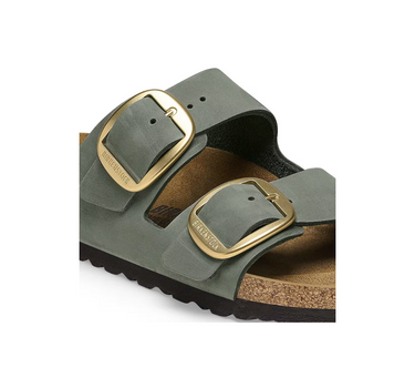 BIRKENSTOCK ARIZONA BIG BUCKLE NUBUCK LEATHER NARROW FIT