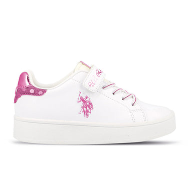 US POLO ASSN. KIDS TRAINERS IN WHITE