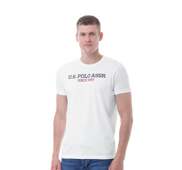 US POLO MEN T-SHIRT COTTON JERSEY