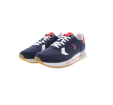 US POLO MENS RUNNING SNEAKER WITH BRANDED OUTSOLE