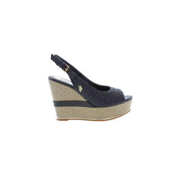 US POLO WOMENS OPENTOE WEDGE