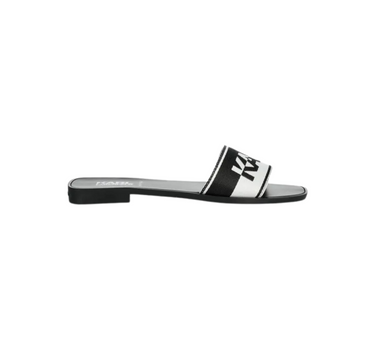 KARL LAGERFELD SKOOT SOLAIRE SPECULOGO FLATS