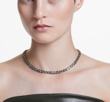SWAROVSKI IMBER TENNIS NECKLACE