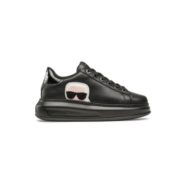 KARL LAGERFELD KAPRI SNEAKERS IN BLACK