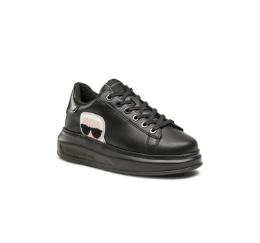 KARL LAGERFELD KAPRI SNEAKERS IN BLACK