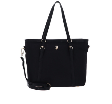 U.S. POLO ASSN. WOMEN ST CLAIRE BUSINESS BAG NYLON IN BLACK