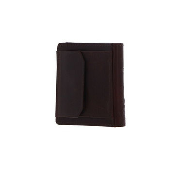 US POLO ASSN. MEN S.VE WALLET WPOCKET 8X10 LEATHER IN DARK BROWN