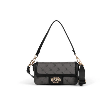 US POLO ASSN. WOMEN HAMPTON POCHETTE PRINTED IN BLACK