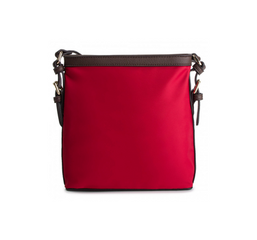 US POLO ASSN. WOMEN HOUSTON FLAP CROSSBODY NYLON IN RED