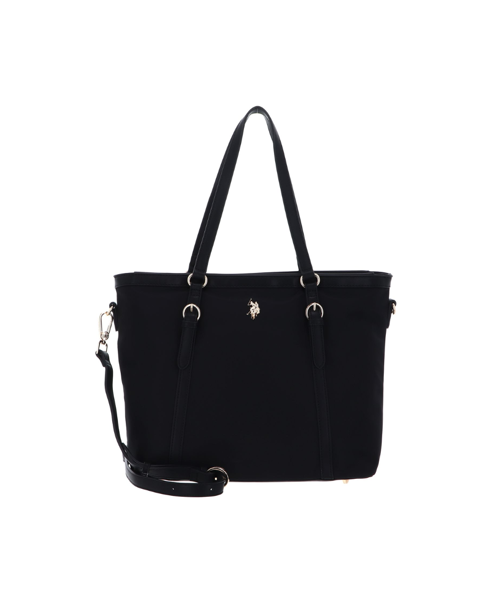 US POLO ASSN. WOMEN HOUSTON SHOPPING BAG NYLON IN BLACK | OK Fashion ...
