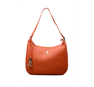 US POLO ASSN. WOMEN NEW JONES SMALL HOBO IN ORANGE