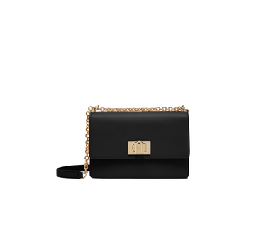 FURLA 1927 MINI CROSSBODY BAG IN BLACK