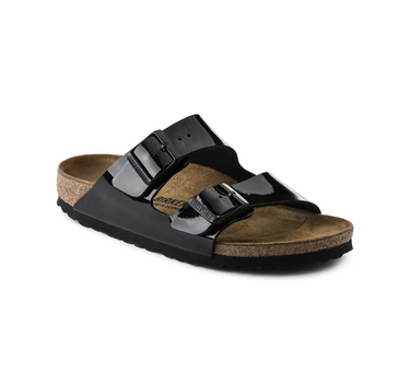 BIRKENSTOCK ARIZONA BIRKO-FLOR PATENT NARROW FIT