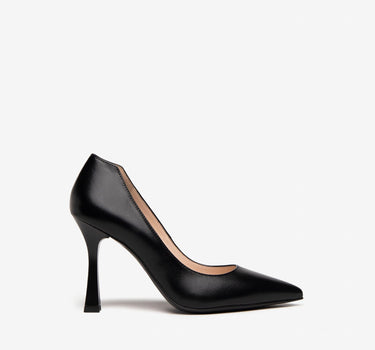 NEROGIARDINI WOMEN LEATHER PUMPS IN BLACK