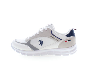U.S. POLO ASSN.  MEN TRAINERS IN WHITE