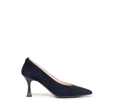 NEROGIARDINI WOMEN SUEDE PUMPS IN BLUE