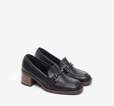 NEROGIARDINI WOMEN LEATHER MOCCASINS IN BLACK AND BROWN