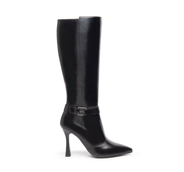 NEROGIARDINI WOMEN'S OVER THE KNEE LEATHER BOOTS