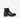 NEROGIARDINI WOMEN LEATHER COMBAT BOOTS IN BLACK