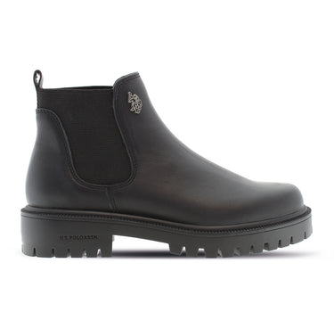 US POLO ASSN. WOMEN CHELSEA BOOTS IN BLACK