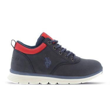 US POLO KIDS TWO-COLOUR DESIGN SNEAKERS